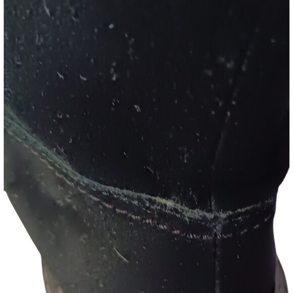 Splendid Black Suede Boots Alexxi Lug Boot Leather Ankle Booties Chunky Size 9 - Picture 10 of 11